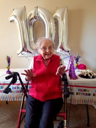 101 birthday girl