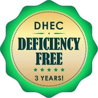DHEC-Deficiency Free  3-years