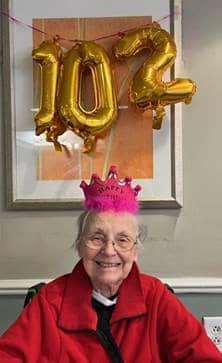 Betty 102 Birthday