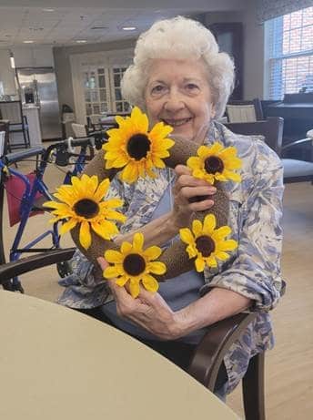 Sunflower wreaths