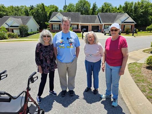 Walking Club Day in Sunshine