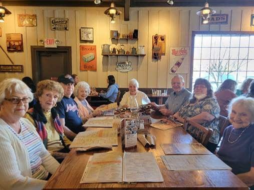 Cracker Barrell Lunch Outing