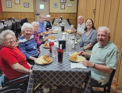 Out to Lunch table photo